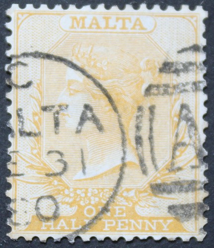 Malta 1880 mezzo - mezzo, sg