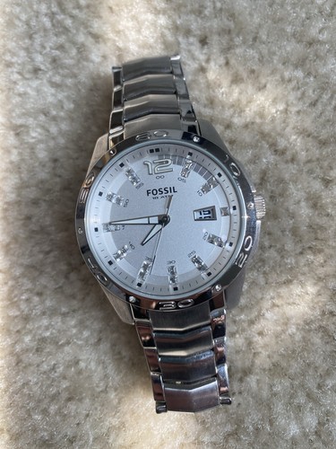 Fossil silver stainless steel - fossil,