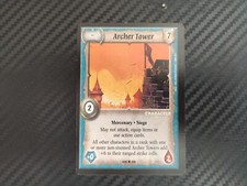Warlord ccg Siege Mercenaries Character Archer Tower x1