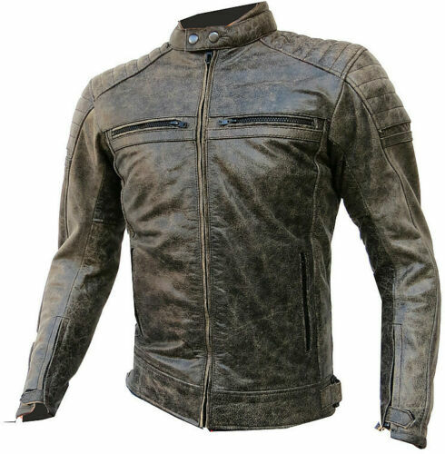 Giubbotto moto pelle da - in,