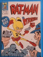 RAT-MAN  7 PRIMA SERIE AUTOGRAFATO- AUTOPRODOTTA - BD COMICS