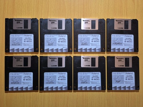 Collezione stili floppy disk