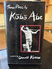 THREE PLAYS Kobo Abe tr. Donald Keene 1993 HC Very Good Condition! GREAT PRICE!