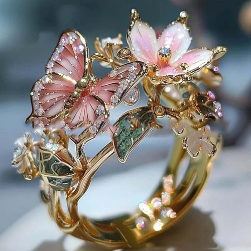 Anello elegante farfalla - elegante,