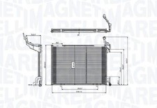 CONDENSATORE PER FORD ECOSPORT