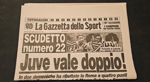 Gazzetta dello sport juve - dello,
