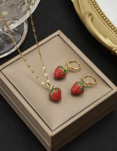 Set collana orecchini - set,