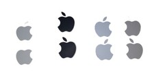 Apple adesivo logo mela - adesivo,