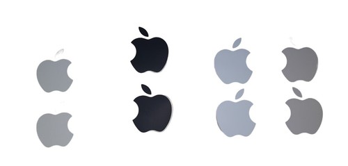Apple adesivo logo mela - apple,