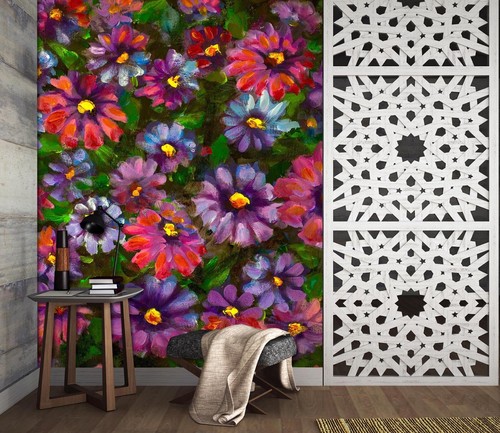 Pittura fiori r7002 carta - fiori,