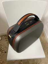 BEAUTY CASE SAMSONITE COLOR GRIGIO ANTRACITE, NERO CON INSERTI IN PELLE