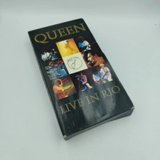 VIDEOCASSETTA VHS QUEEN LIVE IN RIO