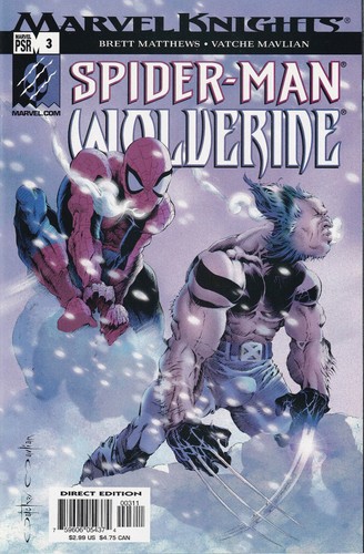 Spider man wolverine n 3 - spider-man, /