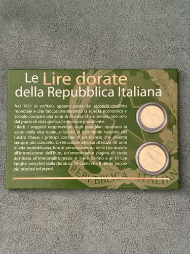 Bolaffi lire dorate della - le,