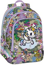 TOKIDOKI Zaino Organizzato  + Omaggio Set 42 pz Cancelleria