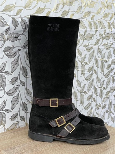 Stivali moto love moschino - stivali,