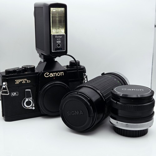 Canon ftb raro corpo reflex - canon,