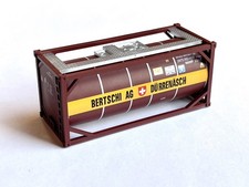 Contenitore serbatoio 20 piedi BERTSCHI AG DURRENÄSCH marrone (H0 / 1:87)