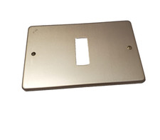 PLACCA ALLUMINIO BRONZO 1 FORO AVE P31SC GRATTACIELO