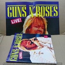 Libro Memorabilia Guns N' Roses - Mick St Michael 1991 - 16 pp + Poster