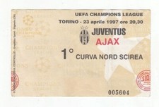Biglietto Ticket UEFA