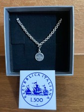 Bracciale con pendente 500 Lire del 1957