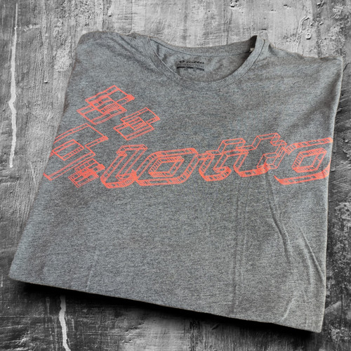 Lotto tshirt spellout - , grigio