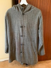 Cappottino/Parka Uomo Grigio con Cappuccio