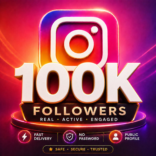 100000 follower
