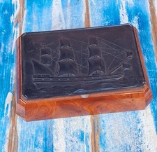 Scatola Portagioie In Radica E