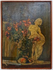 N.: 709 dipinto olio opera