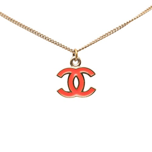 Collana con ciondolo chanel - con,