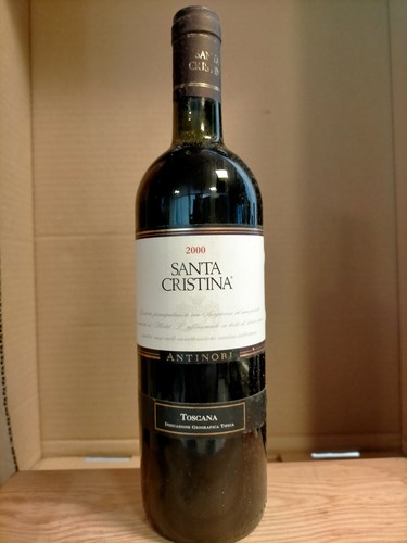 Vino rosso antinori 2000 santa - rosso,