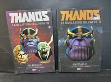 S1 THANOS- Rivelazione Relatività  dell infinito- DI:JIM- MARVEL OGN PANINI