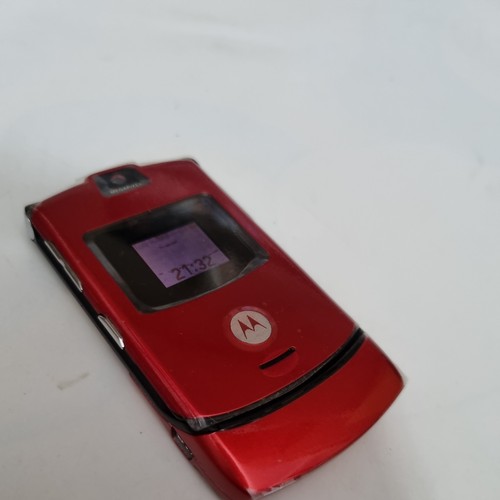 Motorola razr red - red, brand