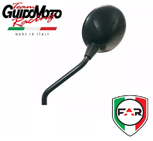 Specchio sinistro nero scooter - specchio,