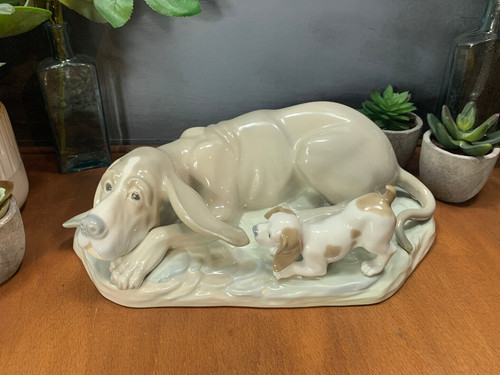 Rare nao lladro basset - rare,