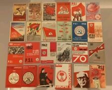 Grande Lotto 24 Tessere Partito Socialista Italiano PSI PSDI Anni Diversi 