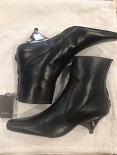 NEW ZARA BLACK LEATHER SHOES