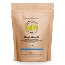 Chaga Fungo in Polvere Bio 125g Biotiva (119,92 EUR/kg)
