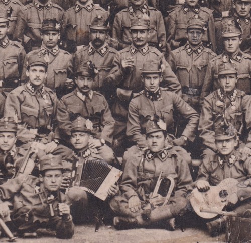 Ww1 foto compagnia alpenjager - ww1,
