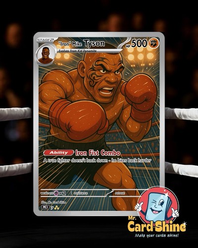 Mike tyson custom art pokemon - mike,