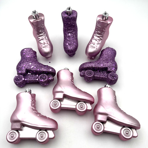 Set ornamenti pattino a - 8,