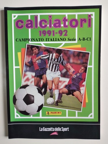 Calciatori panini 1991 1992 - calciatori,