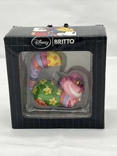 Disney Mini Gatto Cheshire Miniatura dell'Artista Pop Romero Britto -NUOVO-  