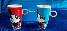 *WD2 Walt Disney store coppia tazze Mug topolino Mickey Mouse 15 cm con box