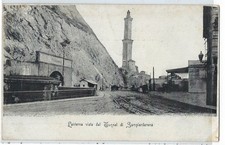 LANTERNA VISTA DAL TUNNEL DI SAMPIERDARENA 1902