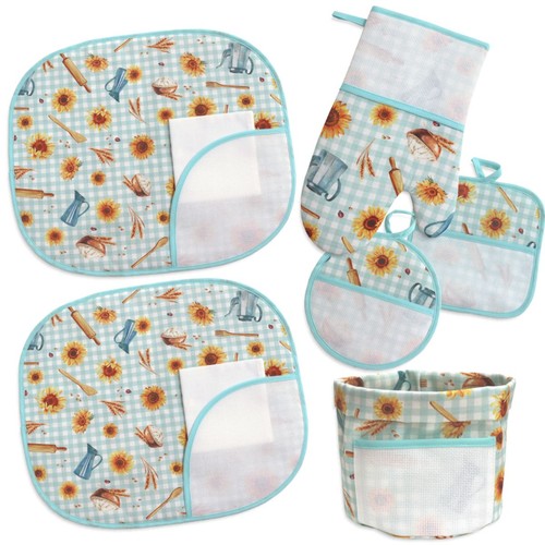 Set cucina girasoli - cucina, (xpcu88.a)