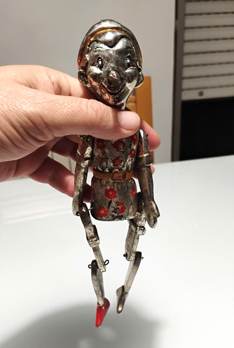 Pinocchio burattino argento - burattino, in