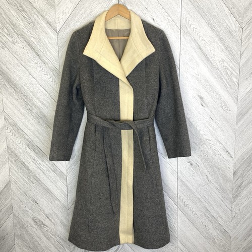 Cappotto avvolgente lana